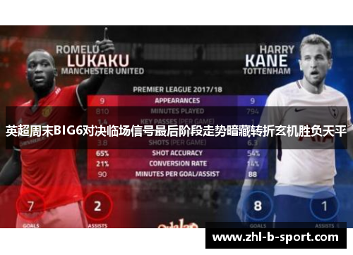 英超周末BIG6对决临场信号最后阶段走势暗藏转折玄机胜负天平